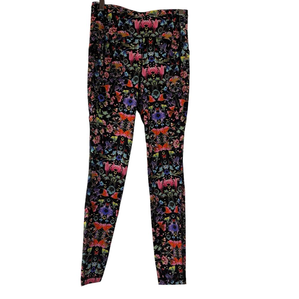 Lululemon Swift Speed High Rise Tight 28" Flowerscope Black Multi Leggings 6